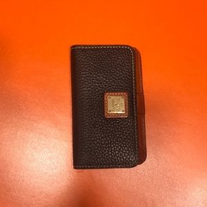 Dooney & Bourke Leather Cellphone Case and Wallet